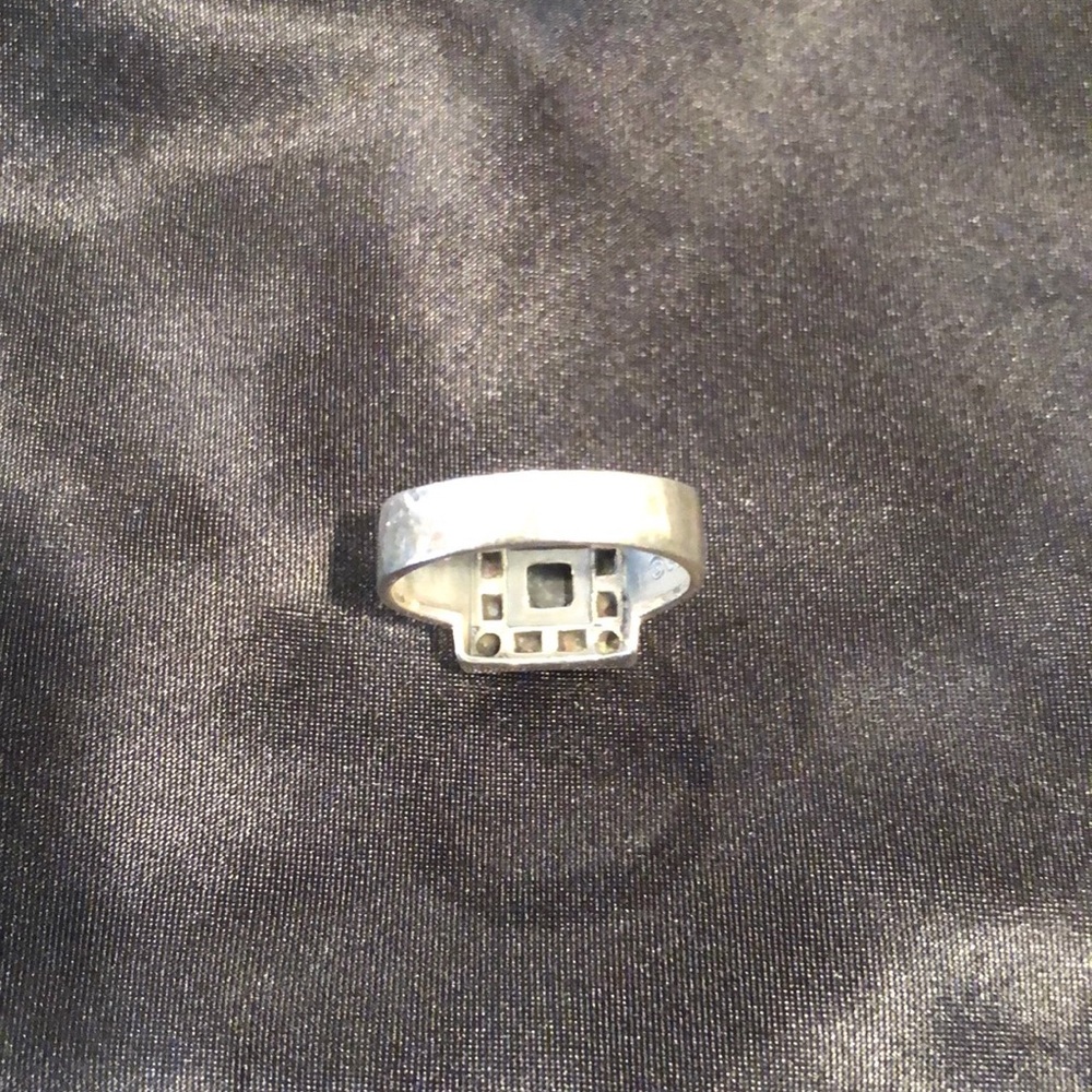 Multi Colored Stone Silver Ring. - image 5